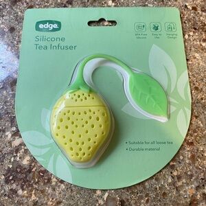 Edge Yellow Strawberry Silicone Tea Infuser